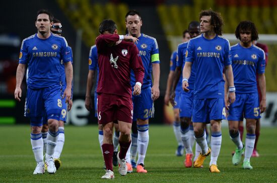 Football. UEFA Europa League. Rubin vs. Chelsea