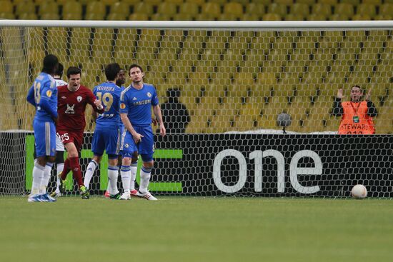 Football. UEFA Europa League. Rubin vs. Chelsea