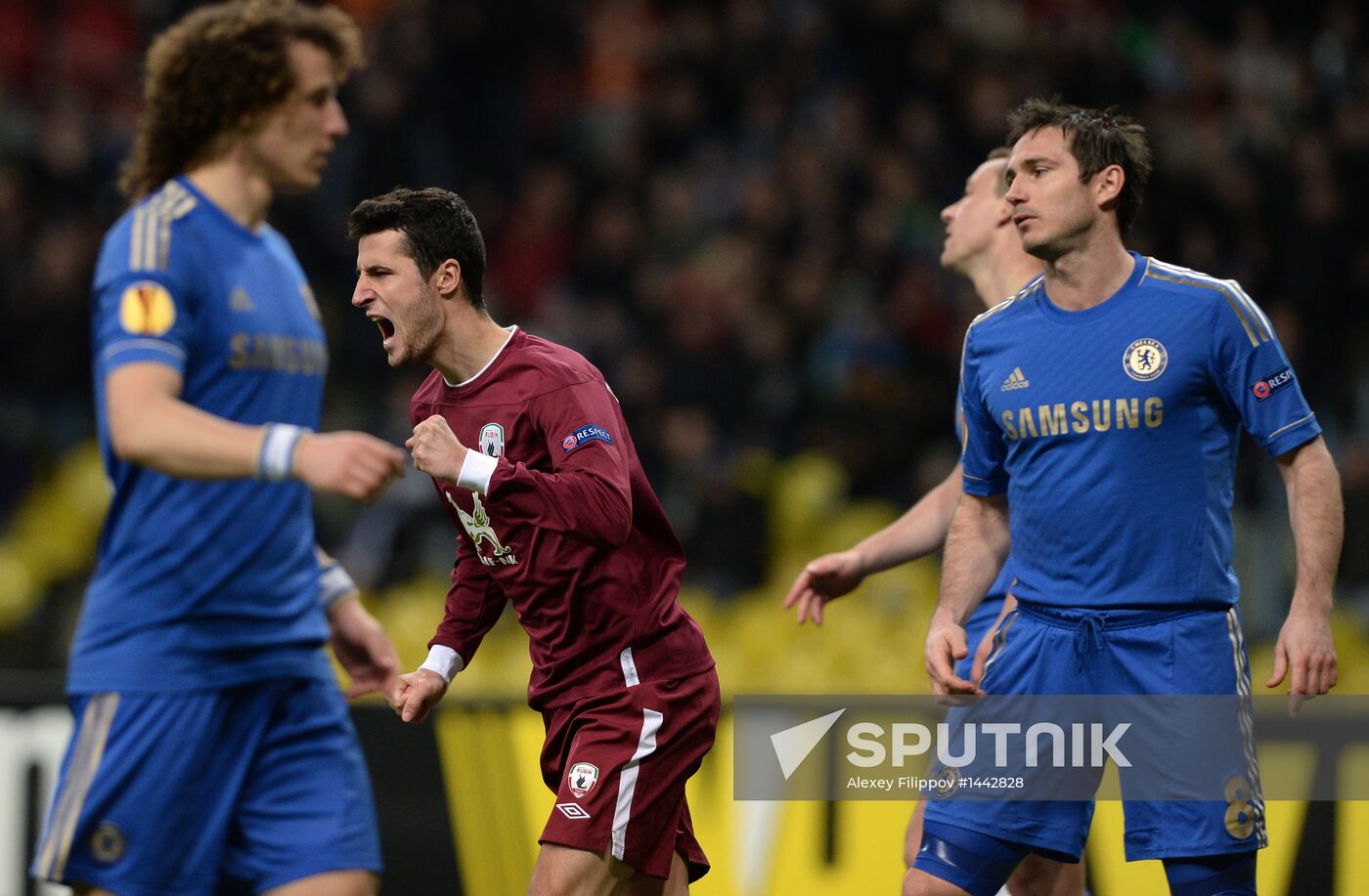 Football. UEFA Europa League. Rubin vs. Chelsea