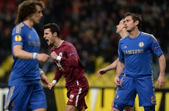 Football. UEFA Europa League. Rubin vs. Chelsea