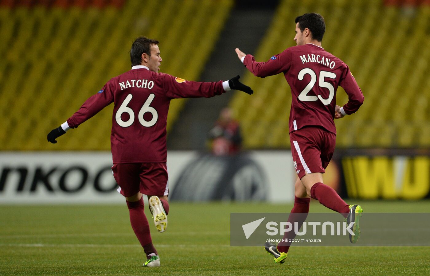 Football. UEFA Europa League. Rubin vs. Chelsea