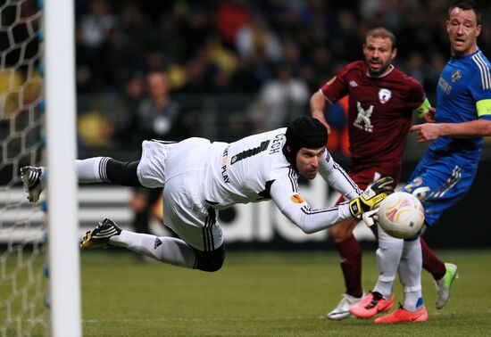 Football. UEFA Europa League. Rubin vs. Chelsea