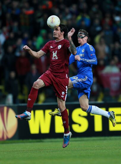 Football. UEFA Europa League. Rubin vs. Chelsea