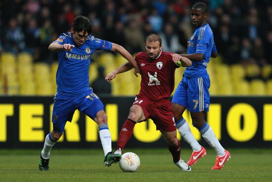 Football. UEFA Europa League. Rubin vs. Chelsea