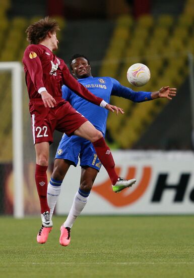 Football. UEFA Europa League. Rubin vs. Chelsea