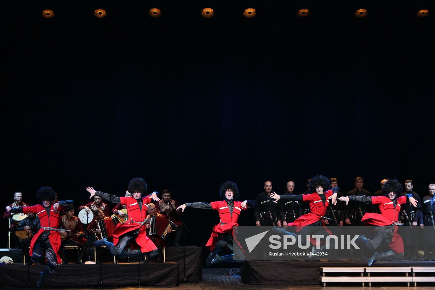 Performance by Rustavi State Song and Dance Ensemble of Georgia