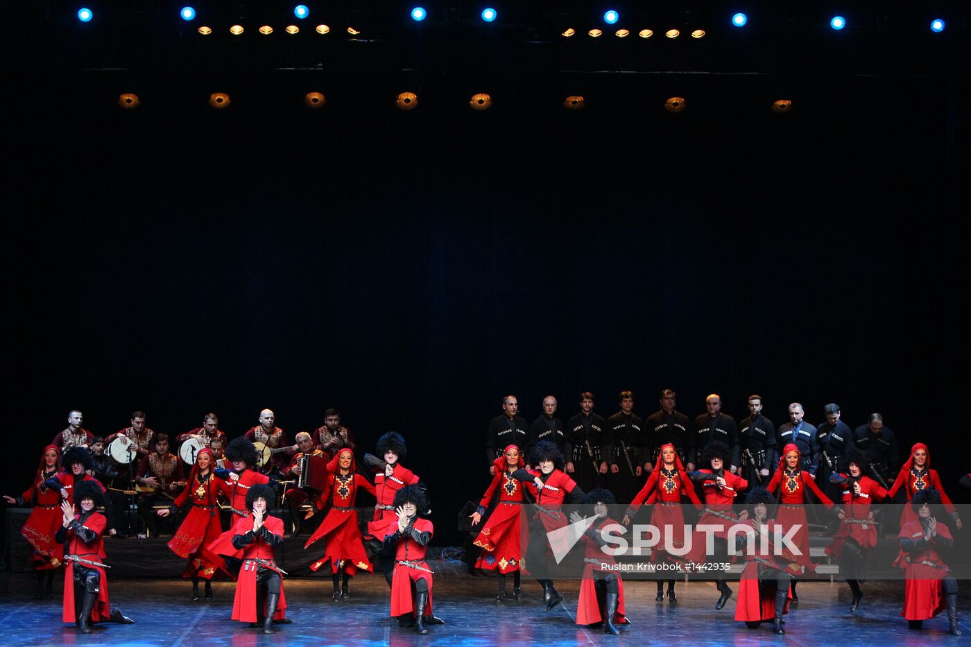 Performance by Rustavi State Song and Dance Ensemble of Georgia