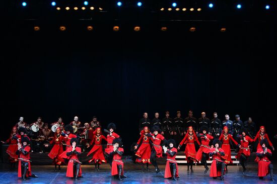 Performance by Rustavi State Song and Dance Ensemble of Georgia