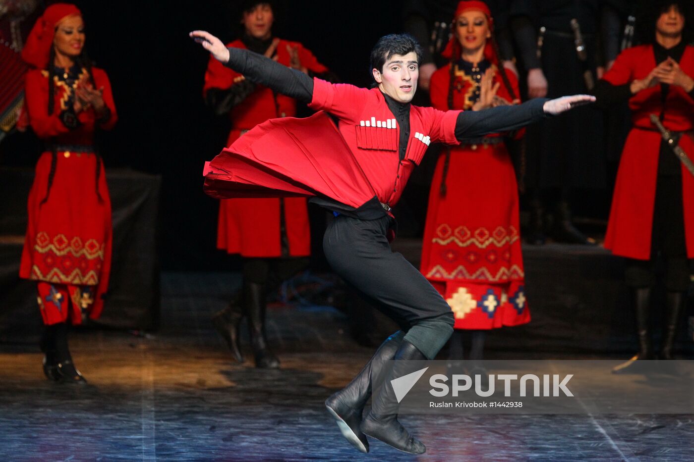 Performance by Rustavi State Song and Dance Ensemble of Georgia