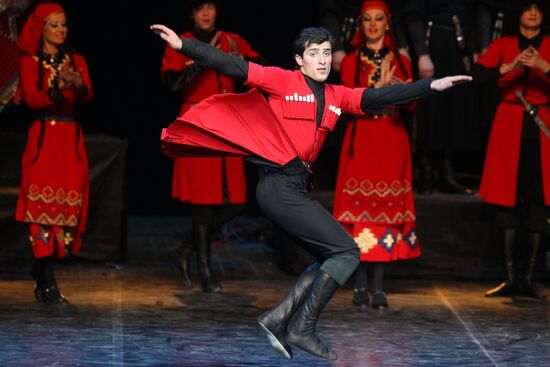 Performance by Rustavi State Song and Dance Ensemble of Georgia