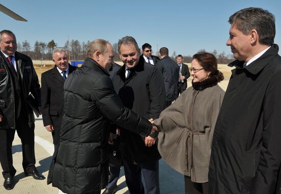 Vladimir Putin's working visit to Far Eastern Federal District