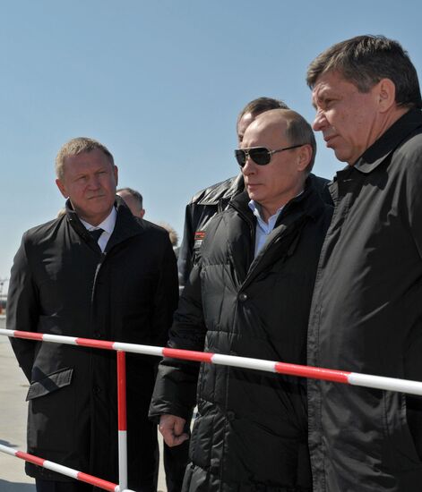 Vladimir Putin's working visit to Far Eastern Federal District