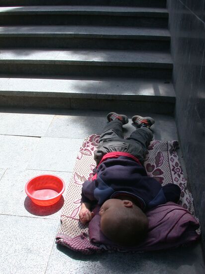 Homeless child