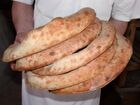 Georgian lavash bread