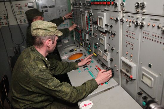 Antiair warfare exercises at Ashuluk training range