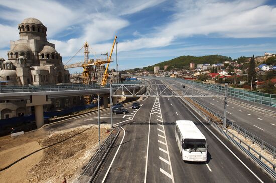 Transport infrastructure development in Sochi
