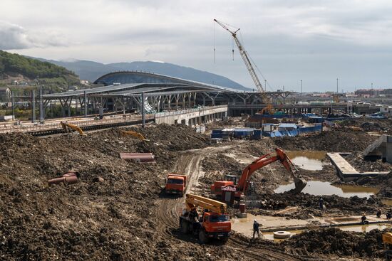 Transport infrastructure development in Sochi