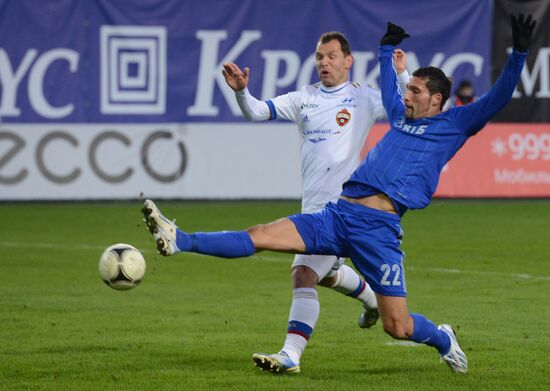 Russian Football Premier League. Dynamo vs. CSKA