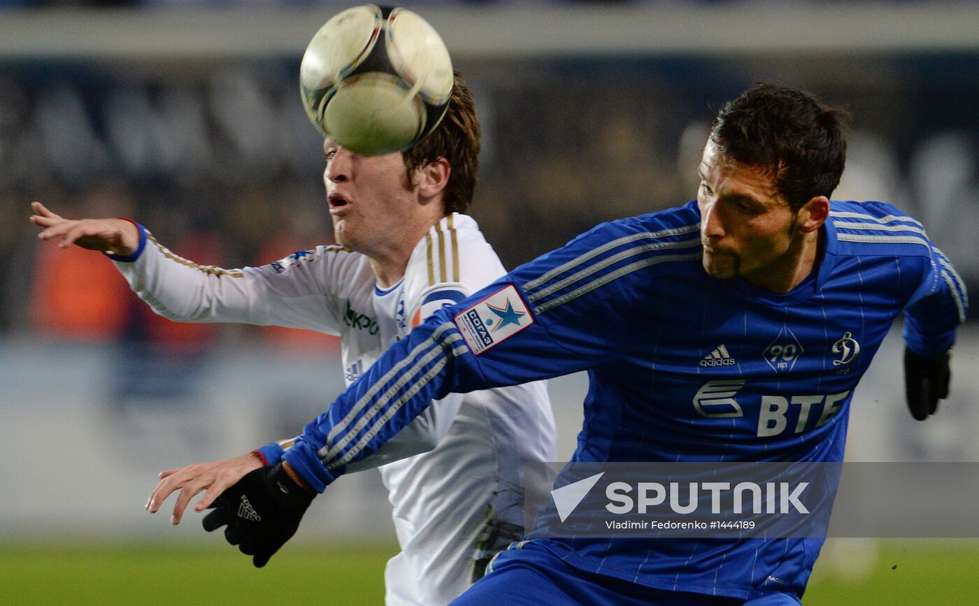 Russian Football Premier League. Dynamo vs. CSKA