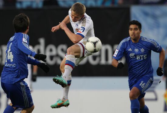 Russian Football Premier League. Dynamo vs. CSKA