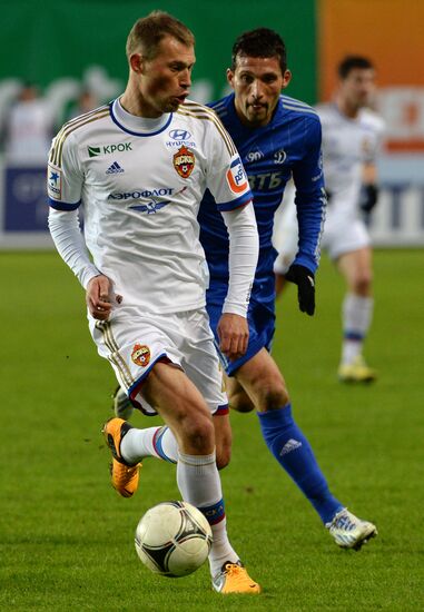 Russian Football Premier League. Dynamo vs. CSKA