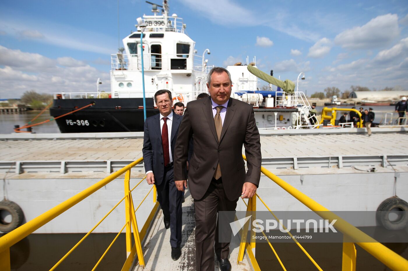 Dmitry Rogozin visits Astrakhan region