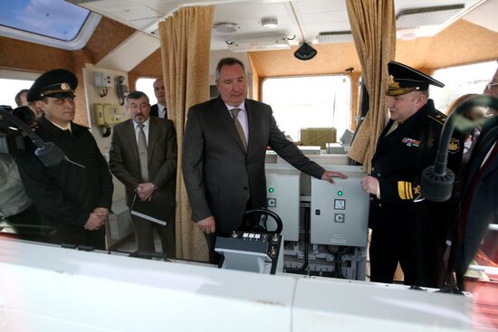 Dmitry Rogozin visits Astrakhan region