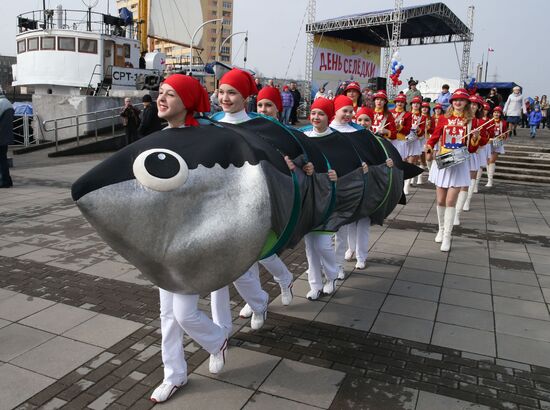 Herring Day in Kaliningrad