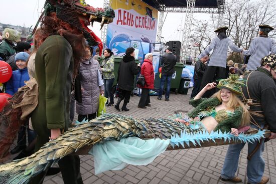 Herring Day in Kaliningrad