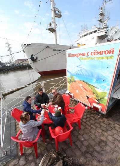 Herring Day in Kaliningrad