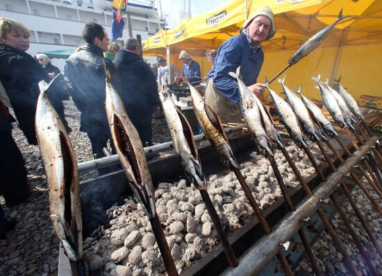 Herring Day in Kaliningrad