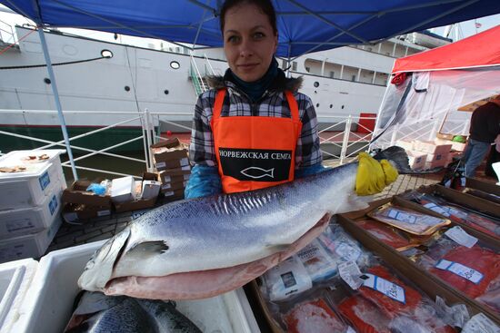Herring Day in Kaliningrad