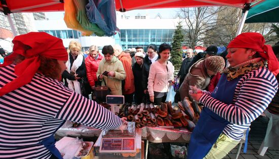Herring Day in Kaliningrad