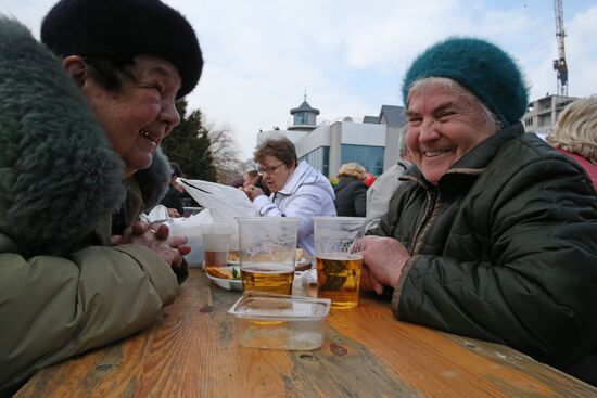 Herring Day in Kaliningrad