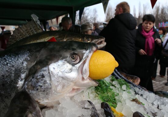 Herring Day in Kaliningrad