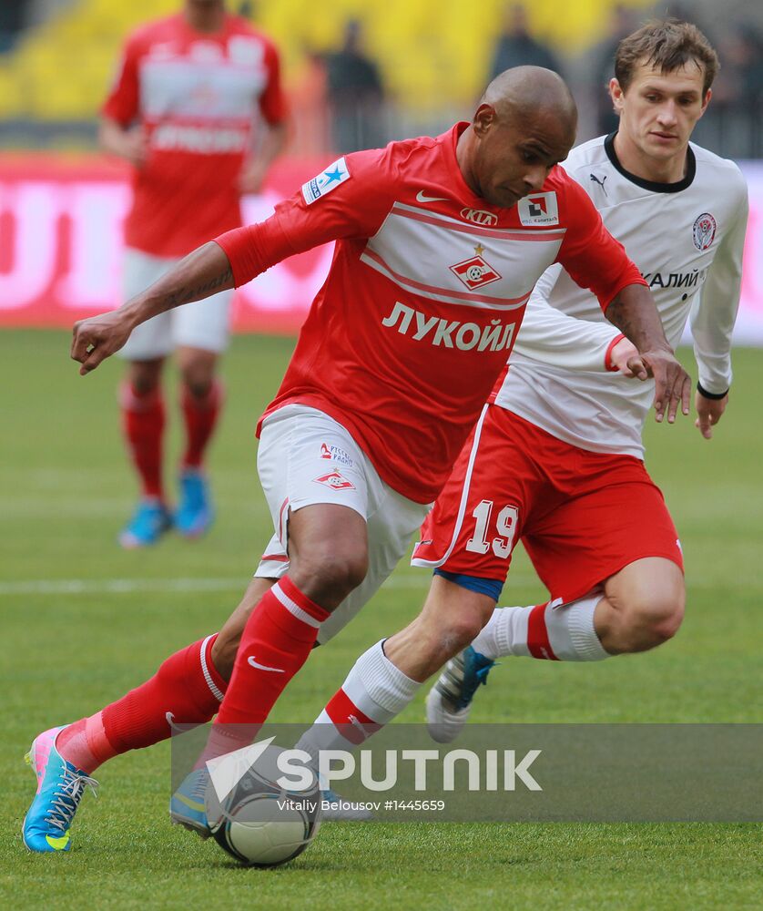 Russian Football Premier League. Spartak vs. Amkar