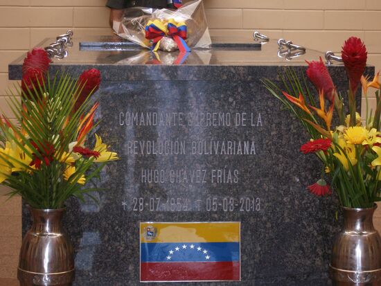 Hugo Chavez's resting place