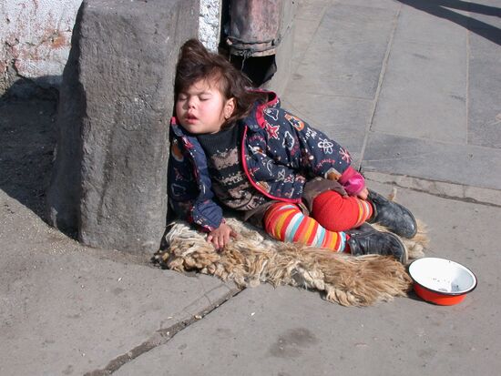 Homeless child