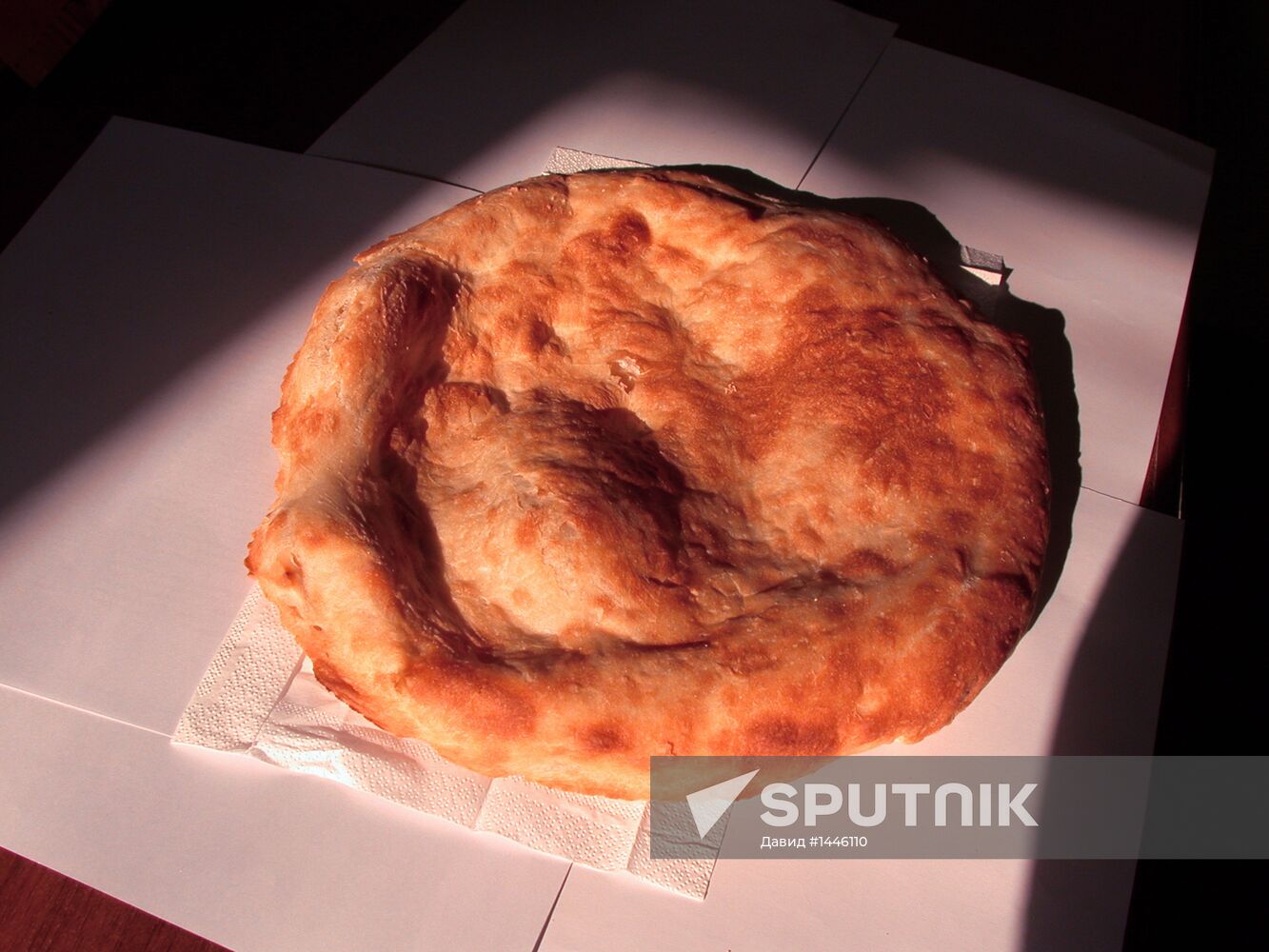 Georgian lavash bread