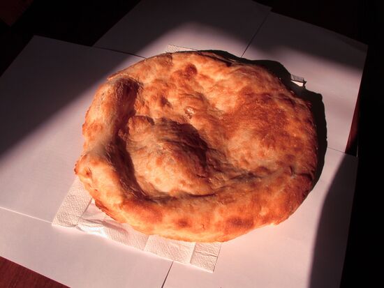 Georgian lavash bread