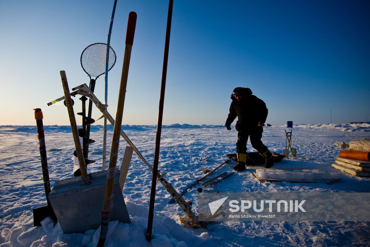 Scientific research at North Pole Barneo Station