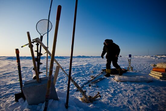 Scientific research at North Pole Barneo Station