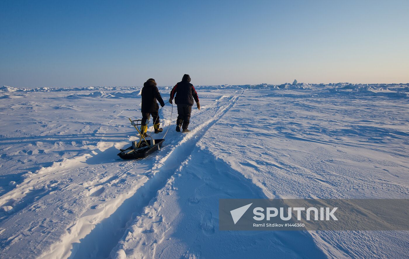 Scientific research at North Pole Barneo Station