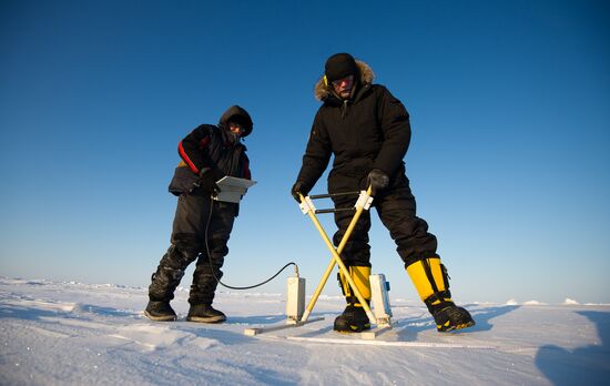 Scientific research at North Pole Barneo Station