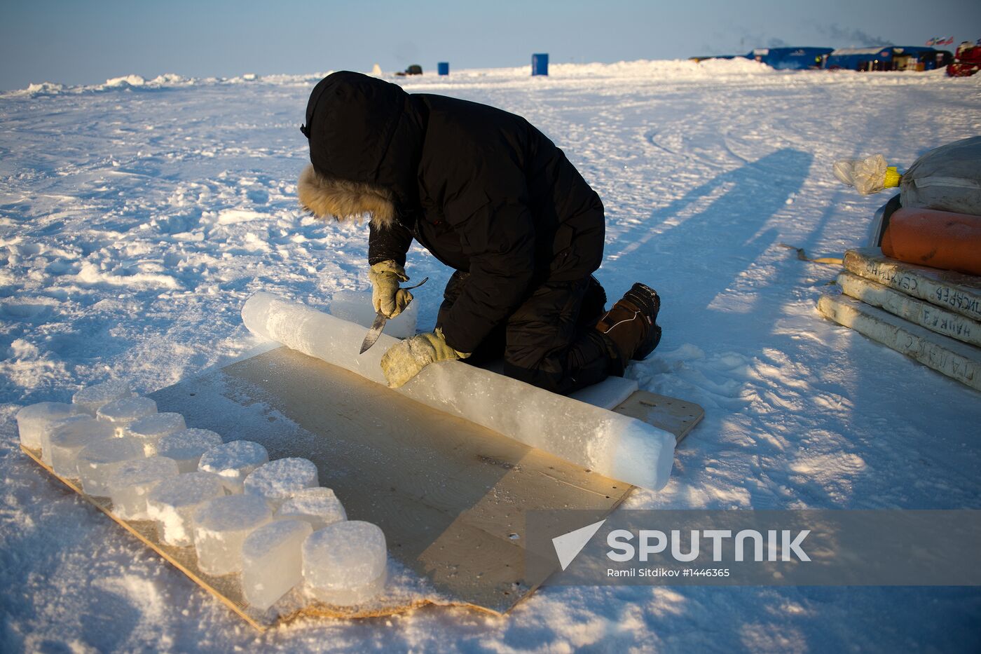 Scientific research at North Pole Barneo Station