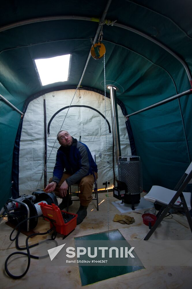 Scientific research at North Pole Barneo Station