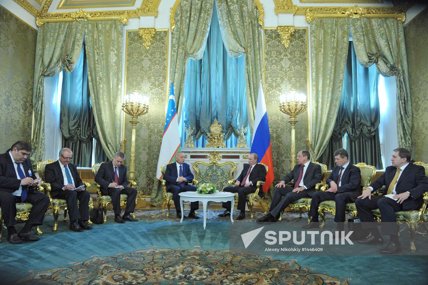 President of Uzbekistan Republic Islam Karimov's Russian visit