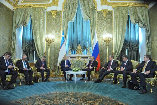 President of Uzbekistan Republic Islam Karimov's Russian visit