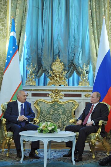 President of Uzbekistan Republic Islam Karimov's Russian visit