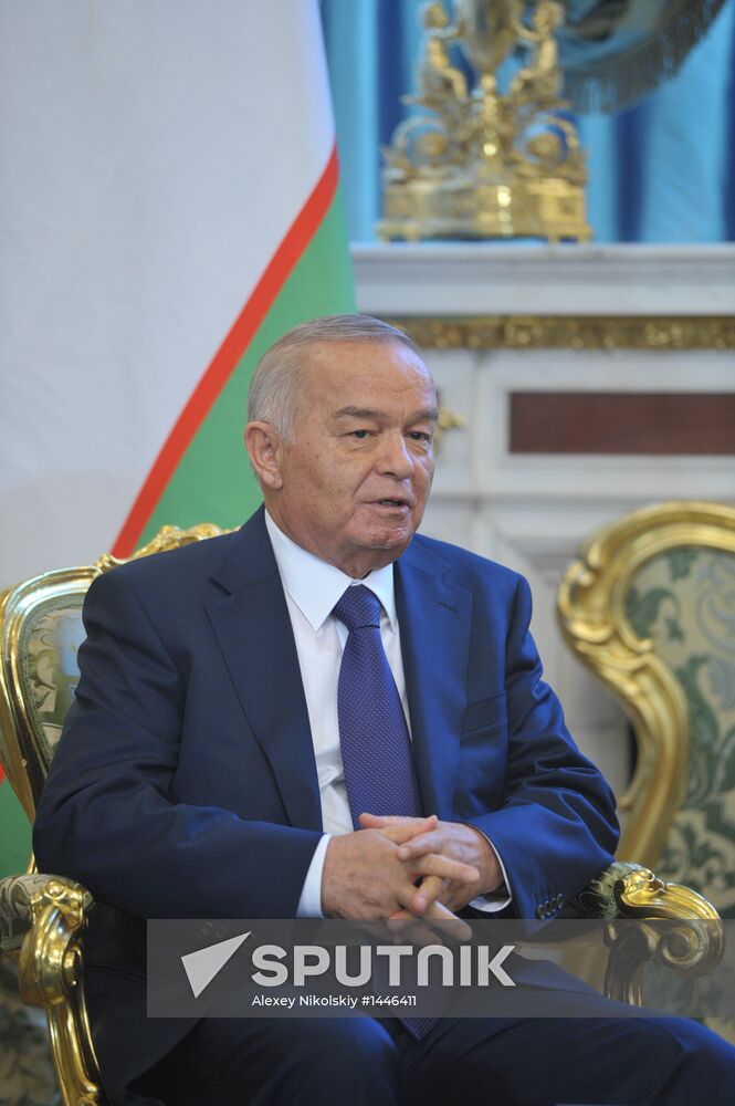 President of Uzbekistan Republic Islam Karimov's Russian visit